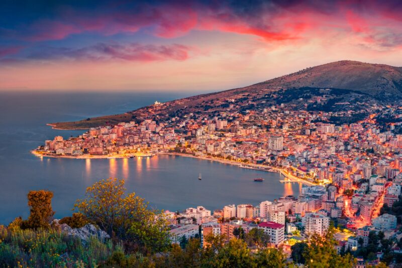 ΑΛΒΑΝΙΑ ( ΓΑΛΑΖΙΟ ΜΑΤΙ - ΑΓΙΟΙ ΣΑΡΑΝΤΑ - ΧΕΙΜΑΡΡΑ - ΒΟΥΘΡΩΤΟ - ΕΞΑΜΙΛΙΑ)